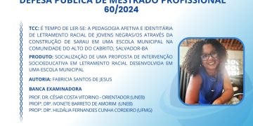 Defesa Pública de Mestrado 60/2024