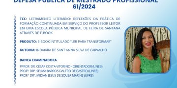 Defesa Pública de Mestrado 61/2024